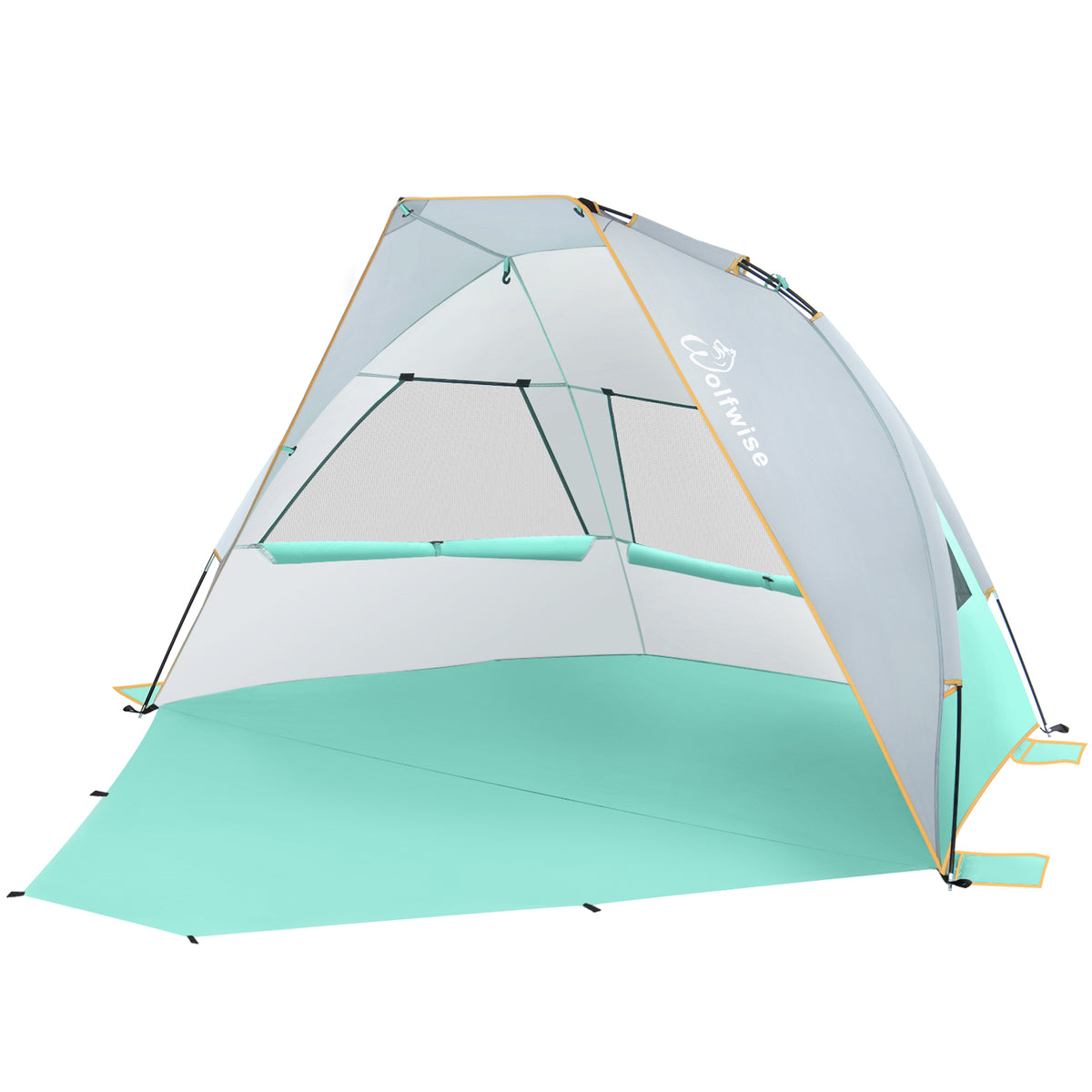 WolfWise Portable Beach Tent, Beach Sun Shelter