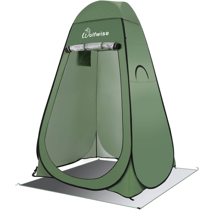 WolfWise Pop up Shower Tent, Pop up Privacy Tent, Portable Shower Tent